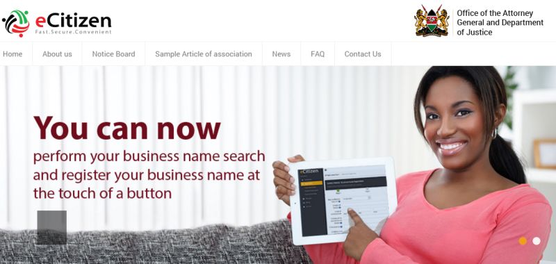 Business Name search and Registration in Kenya