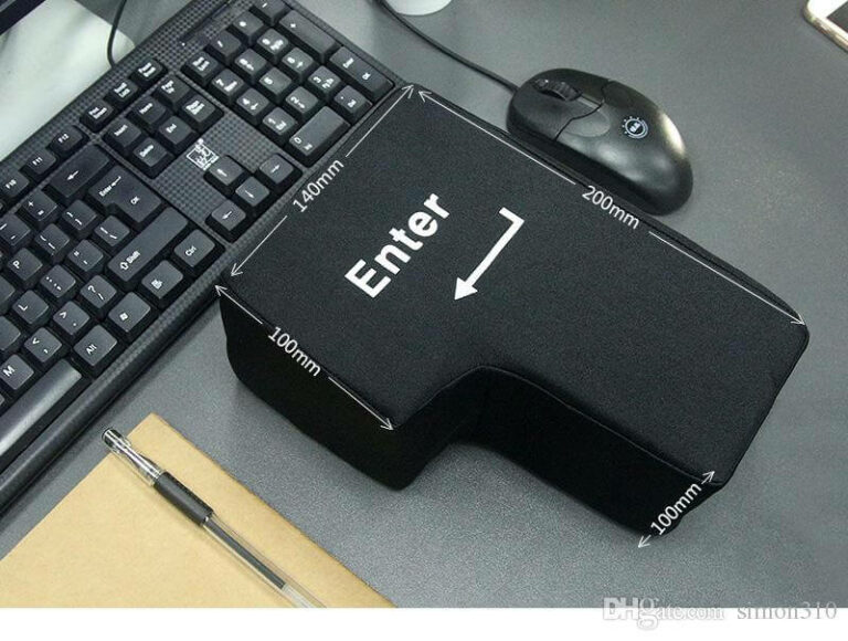 The Big Enter Key Finally you can beat the crap out of your computer