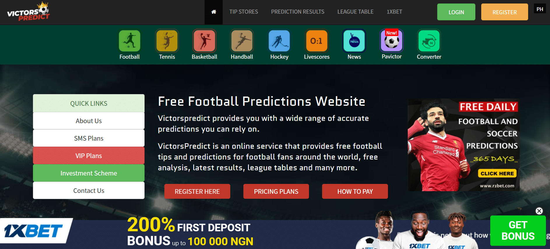 victorpredict tips of the day